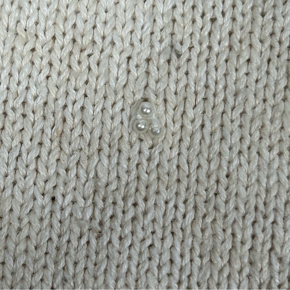 Carolyn Taylor Cream Embroidered Floral Cardigan - Picture 11 of 13